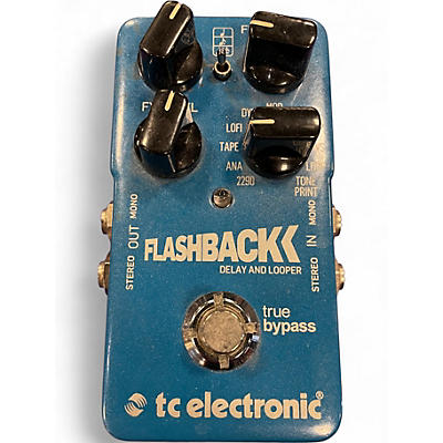 Used TC Electronic Flashback Delay And Looper Effect Pedal