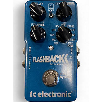 Used TC Electronic Flashback Delay And Looper Effect Pedal