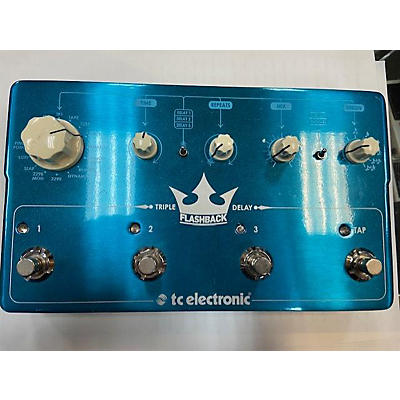 TC Electronic Used TC Electronic Flashback Triple Delay Crown Effect Pedal