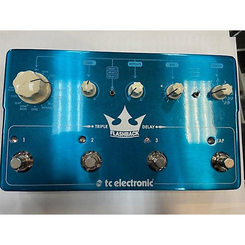 TC Electronic Used TC Electronic Flashback Triple Delay Crown Effect Pedal