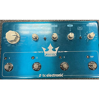 Used TC Electronic Flashback Triple Delay Effect Pedal