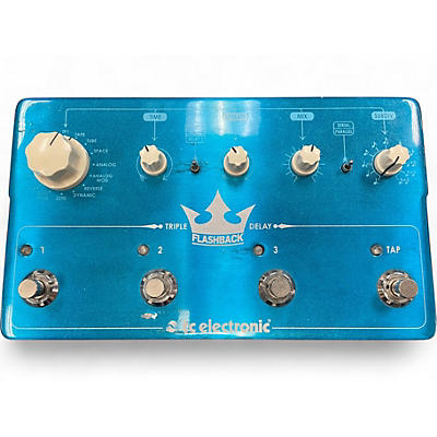 Used TC Electronic Flashback Triple Delay Effect Pedal