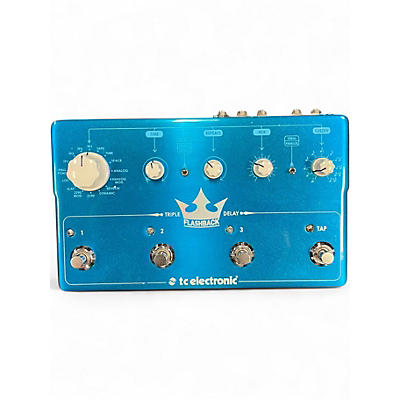 Used TC Electronic Flashback Triple Delay Effect Pedal