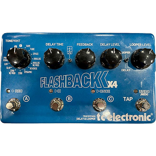 TC Electronic Used TC Electronic Flashback X4 Delay And Looper Effect Pedal