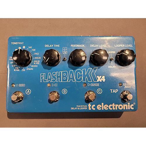 TC Electronic Used TC Electronic Flashback X4 Delay And Looper Effect Pedal