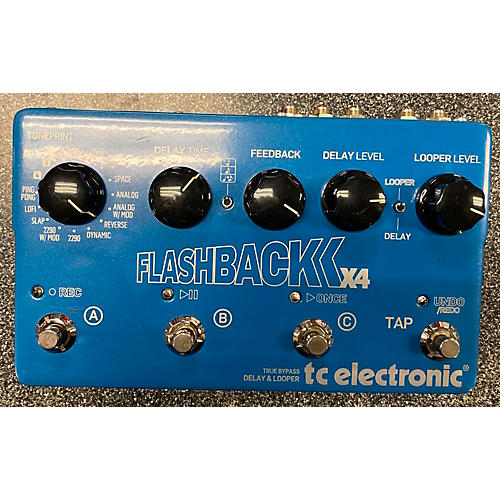 TC Electronic Used TC Electronic Flashback X4 Delay And Looper Effect Pedal