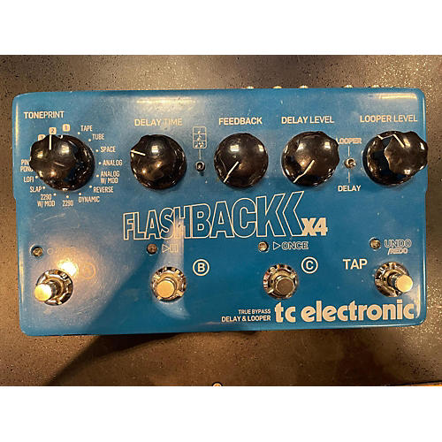 TC Electronic Used TC Electronic Flashback X4 Delay And Looper Effect Pedal