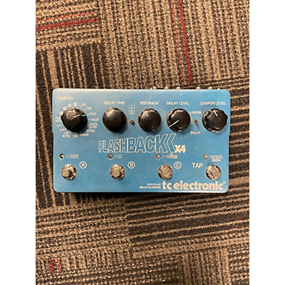 Used TC Electronic Flashback X4 Delay And Looper Effect Pedal