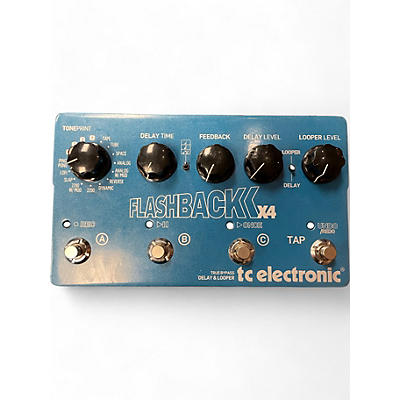 Used TC Electronic Flashback X4 Delay And Looper Effect Pedal