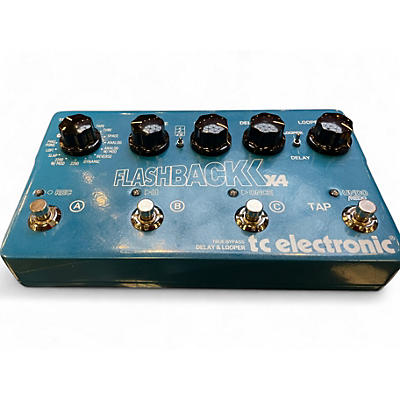 Used TC Electronic Flashback X4 Delay And Looper Effect Pedal