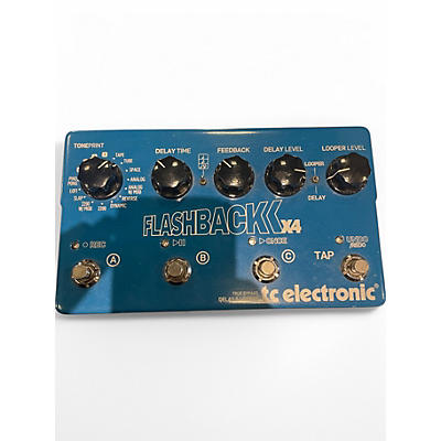 Used TC Electronic Flashback X4 Delay And Looper Effect Pedal