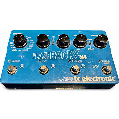 Used TC Electronic Flashback X4 Delay And Looper Effect Pedal