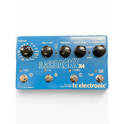 Used TC Electronic Flashback X4 Delay And Looper Effect Pedal