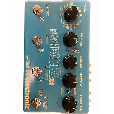 Used TC Electronic Flashback X4 Delay And Looper Effect Pedal