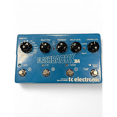 Used TC Electronic Flashback X4 Delay And Looper Effect Pedal