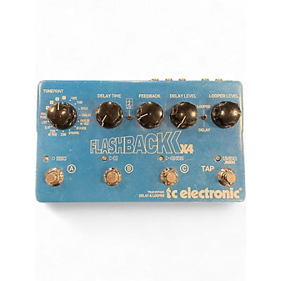 Used TC Electronic Flashback X4 Delay And Looper Effect Pedal