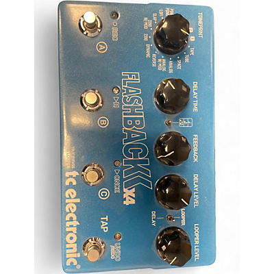 Used TC Electronic Flashback X4 Delay And Looper Effect Pedal