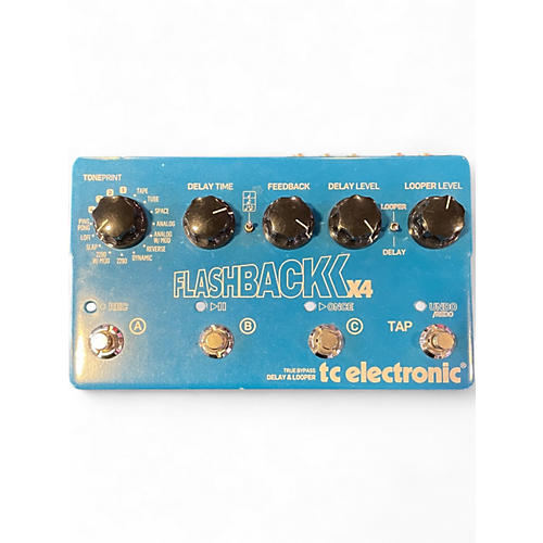 Used TC Electronic Flashback X4 Delay And Looper Effect Pedal