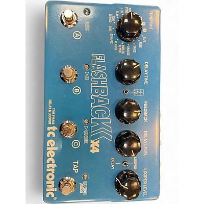 Used TC Electronic Flashback X4 Delay And Looper Effect Pedal