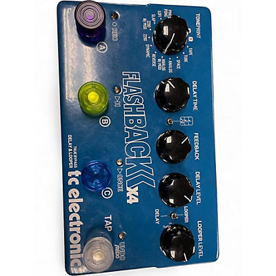 Used TC Electronic Flashback X4 Delay And Looper Effect Pedal