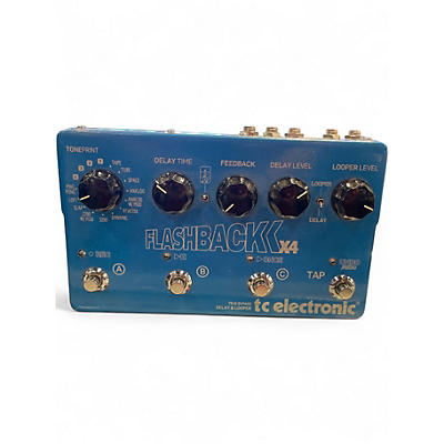 Used TC Electronic Flashback X4 Delay And Looper Effect Pedal