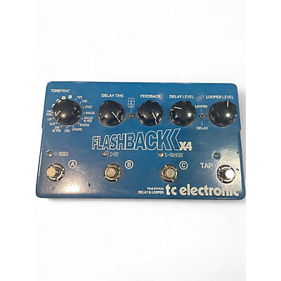 Used TC Electronic Flashback X4 Delay And Looper Effect Pedal