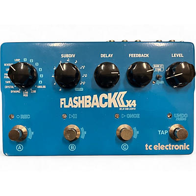 Used TC Electronic Flashback X4 Delay And Looper Effect Pedal
