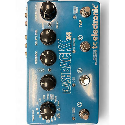 Used TC Electronic Flashback X4 Delay And Looper Effect Pedal