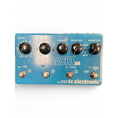 Used TC Electronic Flashback X4 Delay And Looper Effect Pedal