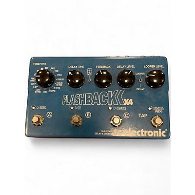 Used TC Electronic Flashback X4 Delay And Looper Effect Pedal
