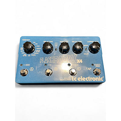 Used TC Electronic Flashback X4 Delay And Looper Effect Pedal