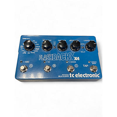 Used TC Electronic Flashback X4 Delay And Looper Effect Pedal