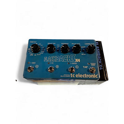 Used TC Electronic Flashback X4 Delay And Looper Effect Pedal