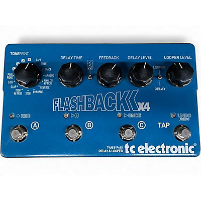 Used TC Electronic Flashback X4 Delay And Looper Effect Pedal