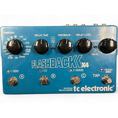 Used TC Electronic Flashback X4 Delay And Looper Effect Pedal