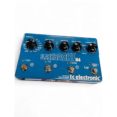 Used TC Electronic Flashback X4 Delay And Looper Effect Pedal