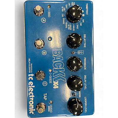 Used TC Electronic Flashback X4 Delay And Looper Effect Pedal