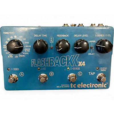 Used TC Electronic Flashback X4 Delay And Looper Effect Pedal
