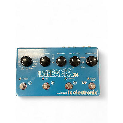 Used TC Electronic Flashback X4 Delay And Looper Effect Pedal
