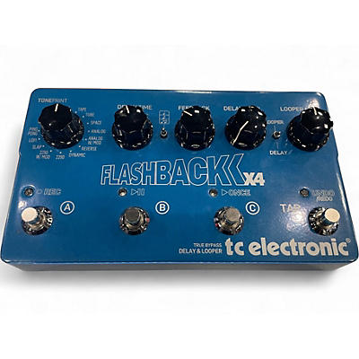 Used TC Electronic Flashback X4 Delay And Looper Effect Pedal