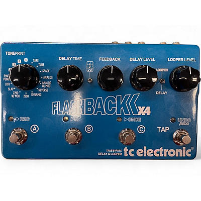 Used TC Electronic Flashback X4 Delay And Looper Effect Pedal