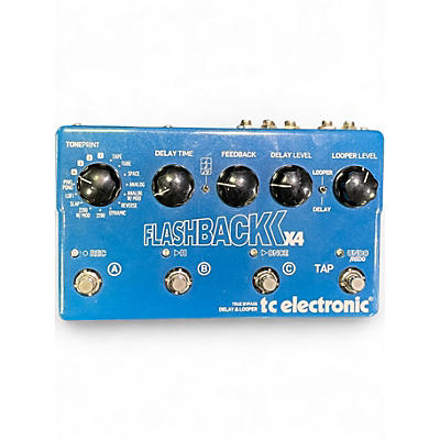 Used TC Electronic Flashback X4 Delay And Looper Effect Pedal