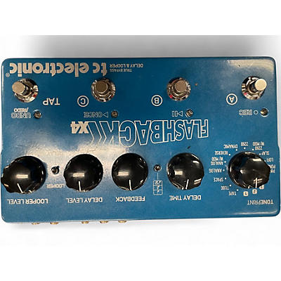 Used TC Electronic Flashback X4 Delay And Looper Effect Pedal
