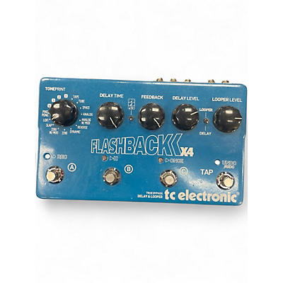Used TC Electronic Flashback X4 Delay And Looper Effect Pedal