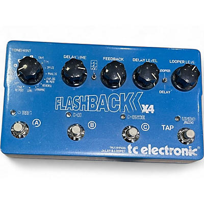 Used TC Electronic Flashback X4 Delay And Looper Effect Pedal