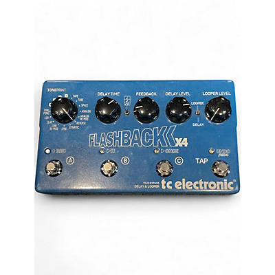 Used TC Electronic Flashback X4 Delay And Looper Effect Pedal