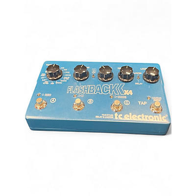 Used TC Electronic Flashback X4 Delay And Looper Effect Pedal