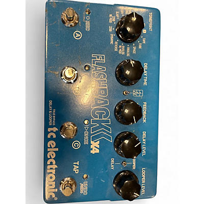 Used TC Electronic Flashback X4 Delay And Looper Effect Pedal