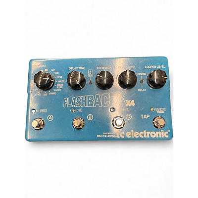 Used TC Electronic Flashback X4 Delay And Looper Effect Pedal