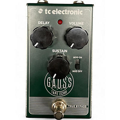 Used TC Electronic Gauss Echo Effect Pedal